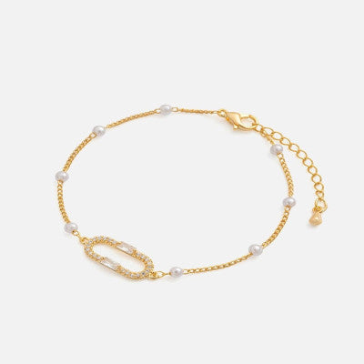 ‎ اسوارة نسائية بتصميم أنيق بلون ذهبي - Ebuy.sa