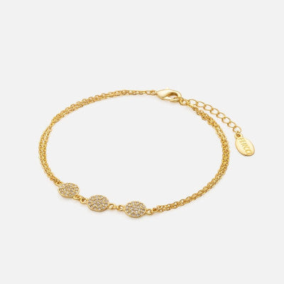 ‎ اسوارة نسائية أنيقة باللون الذهبي - Ebuy.sa