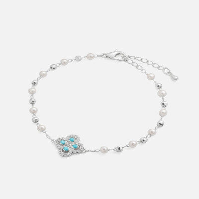 ‎ اسوارة نسائية متفردة باللون الفضي - Ebuy.sa