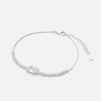 اسوارة نسائية بتصميم أنيق بلون فضي - Ebuy.sa