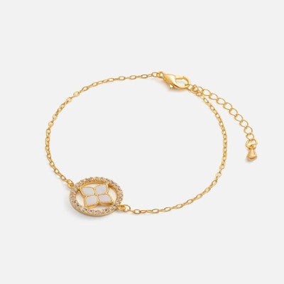 ‎ اسوارة نسائية بتصميم أنيق بلون ذهبي - Ebuy.sa