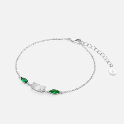 ‎ اسوارة نسائية أنيقة باللون الفضي - Ebuy.sa