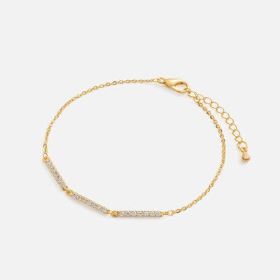 ‎ اسوارة نسائية بتصميم أنيق بلون ذهبي - Ebuy.sa