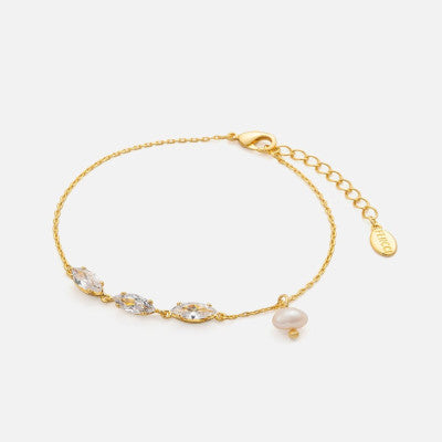 ‎ اسوارة نسائية بتصميم أنيق بلون ذهبي - Ebuy.sa