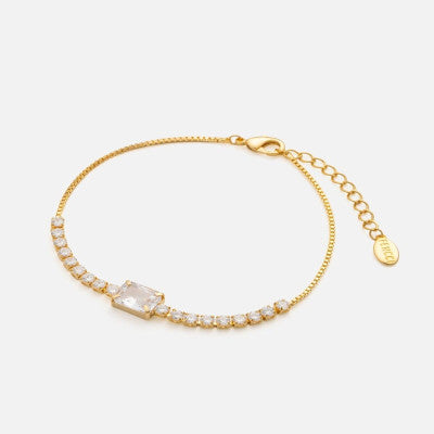 ‎ اسوارة نسائية بتصميم أنيق بلون ذهبي - Ebuy.sa