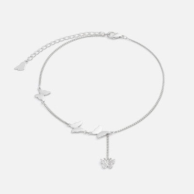 ‎ خلخال نسائي ملفت بلون فضي - Ebuy.sa