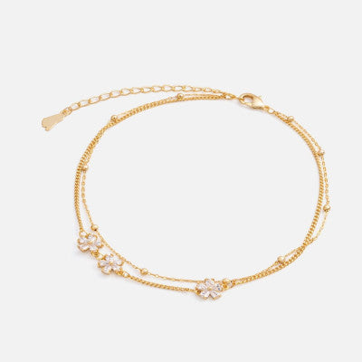 خلخال حريمي أنيق بلون ذهبي - Ebuy.sa