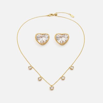 ‎ طقم نسائي أنيق بلون ذهبي - Ebuy.sa