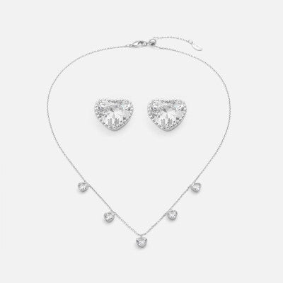 ‎ طقم نسائي أنيق بلون فضي - Ebuy.sa