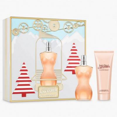 مجموعة عطر جين بول كلاسيك 100 مل او دي تواليت + لوشن للجسم 75مل - Ebuy.sa