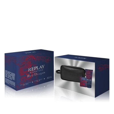 ريبلاي سيجناتشر ريد دراجون مجموعة عطرية - 3 قطع - Ebuy.sa