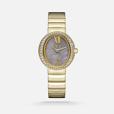 ساعة نسائية اليتير ستيل باللون الذهبي - Ebuy.sa