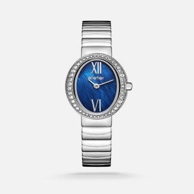 ساعة نسائية اليتير ستيل باللون الفضي - Ebuy.sa