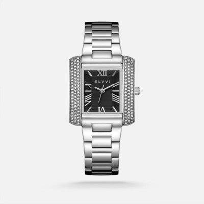 ساعة نسائية الفي ستيل بلون فضي - Ebuy.sa