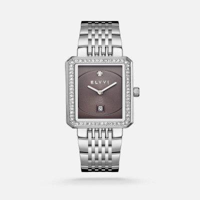 ساعة نسائية ستيل بلون فضي - Ebuy.sa