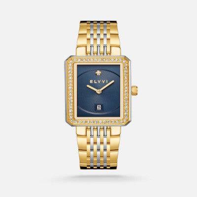 ساعة نسائية ستيل بلون ذهبي - Ebuy.sa