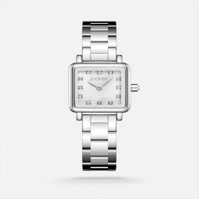 ساعة نسائية ستيل بلون فضي - Ebuy.sa