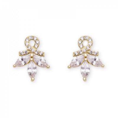 أليسيا بون - حلق انسر كلد فلور قولد - Ebuy.sa