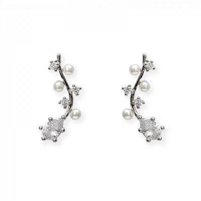 أليسيا بون - حلق لورل سيلفر - Ebuy.sa