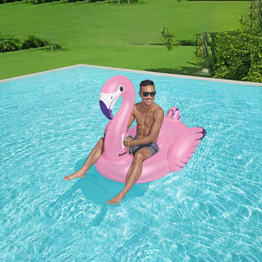 بست واي  فرشة سباحة فلامنجو 1.53m x 1.43m 26-41475 - Ebuy.sa