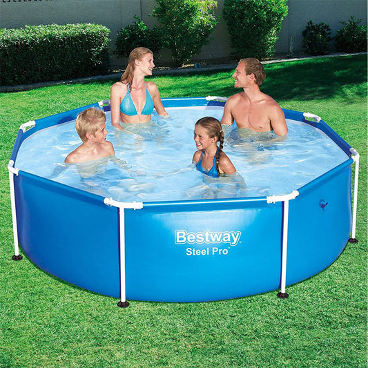 بست واي-مسبح شراع فريم دائري 244X61 سم  -26-56431 - Ebuy.sa