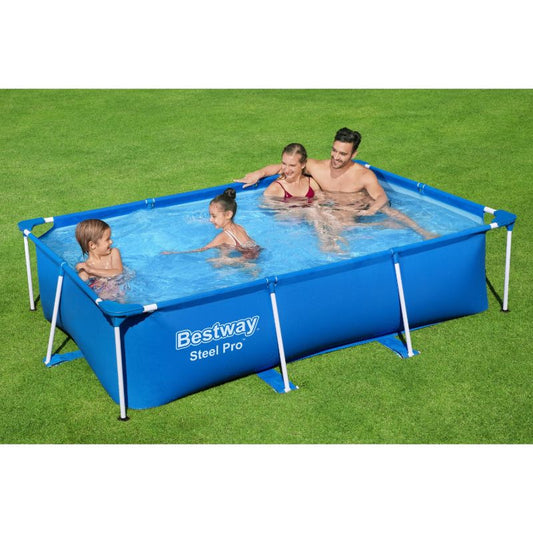 بست واي-مسبح شراع فريم مستطيل 259CMX170CMX61CM 2300L  -26-56403 - Ebuy.sa