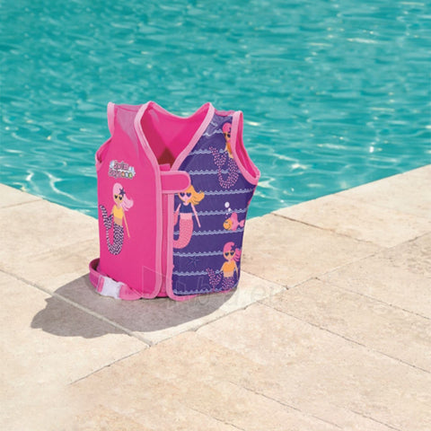 بست واي  جاكيت سباحة فلين والدي وبناتي M/L 26-32177 - Ebuy.sa