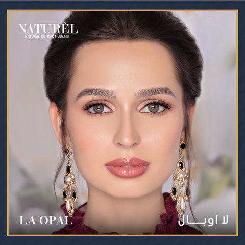 عدسات ناتشورال الشهرية لا اوبال