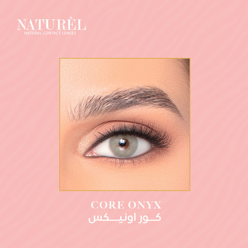 عدسات ناتشورال الشهرية كور اونكس - Core Onyx