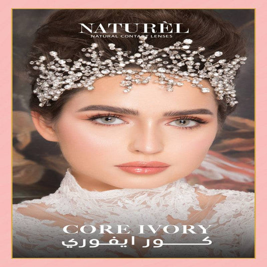 عدسات ناتشورال الشهرية كور ايفوري - Core Ivory - Ebuy.sa