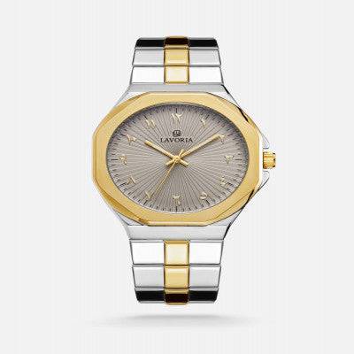 ساعة رجالية ستيل من لافوريا - Ebuy.sa