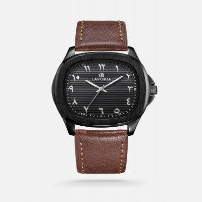 ساعة لافوريا رجالي جلد - Ebuy.sa