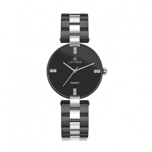 ساعة رجالية ستيل بتصميم كلاسيكي حديث من لافوريا L20001 - Ebuy.sa