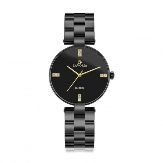 ساعة رجالية ستيل بتصميم كلاسيكي حديث من لافوريا L20003 - Ebuy.sa