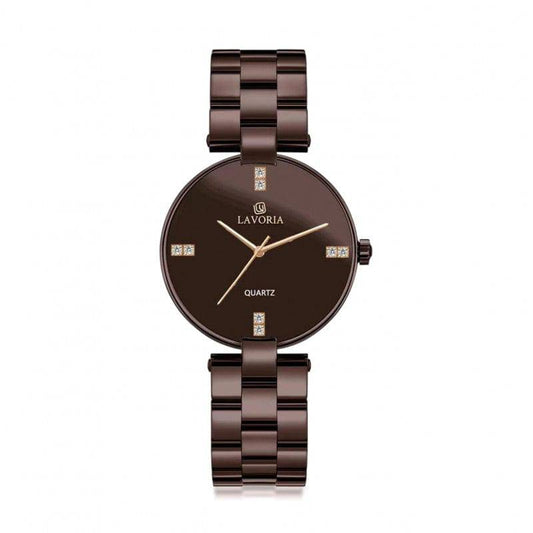 ساعة رجالية ستيل بتصميم كلاسيكي حديث من لافوريا L20008 - Ebuy.sa