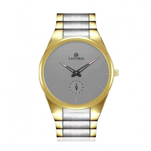ساعة رجالية ستيل بتصميم كلاسيكي من لافوريا L20105 - Ebuy.sa