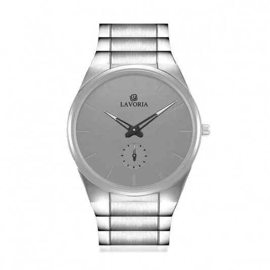 ساعة رجالية ستيل بتصميم كلاسيكي من لافوريا L20107 - Ebuy.sa
