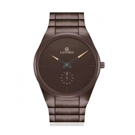 ساعة رجالية ستيل بتصميم كلاسيكي من لافوريا L20108 - Ebuy.sa