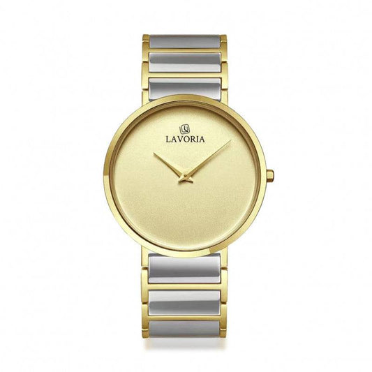 ساعة رجالية ستيل من لافوريا بتصميم فريد من نوعه L19803 - Ebuy.sa