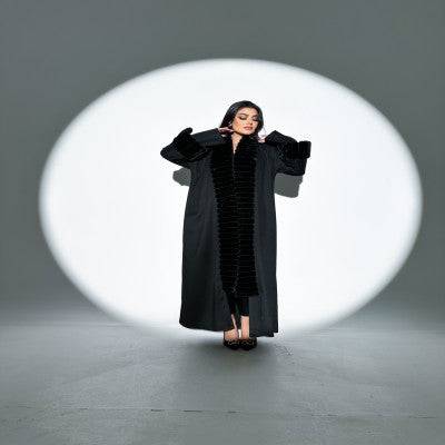 عباية بالطو بالفرو - Ebuy.sa