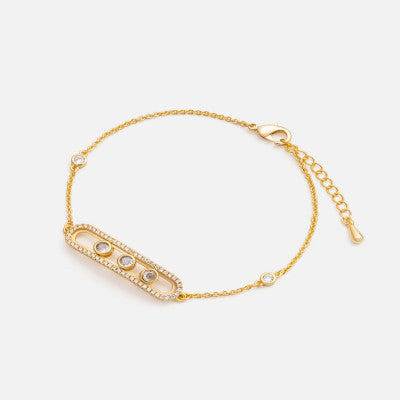 اسوارة نسائية بتصميم أنيق باللون الذهبي - Ebuy.sa