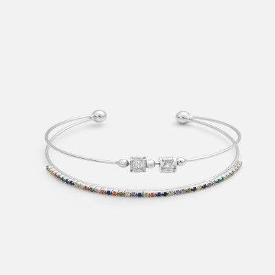 اسوارة كلاسيك باللون الفضي - Ebuy.sa