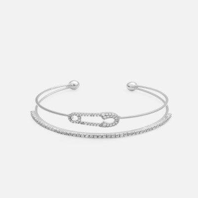 سوار نسائي فضي - Ebuy.sa