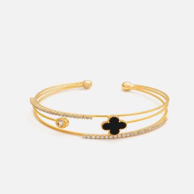 اسوارة نسائية  كلاسيكية - لون ذهبي - Ebuy.sa