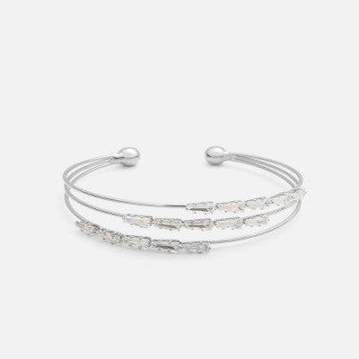 أساور حريمي فضية اللون - Ebuy.sa