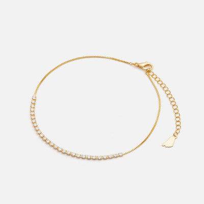 خلخال نسائي ذهبي بتصميم مميز - Ebuy.sa