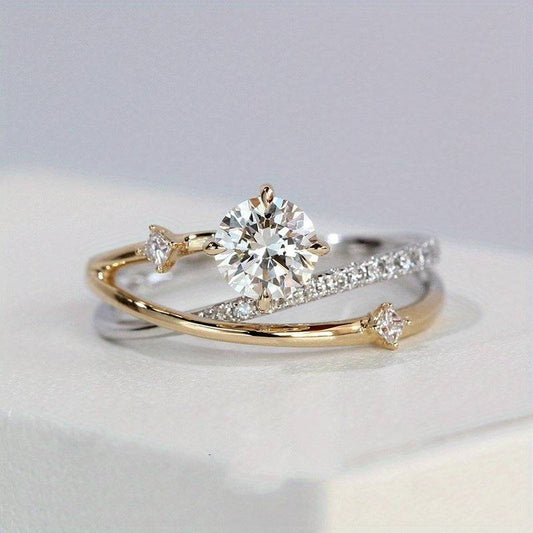 خاتم شافانو غلام ستايل بمويزانيتي وزن 1.0 قيراط - Ebuy.sa