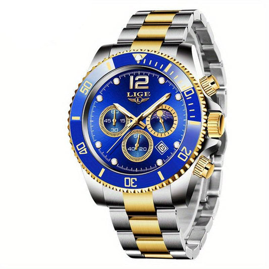 LIGE  ساعة رجال للأعمال - Ebuy.sa