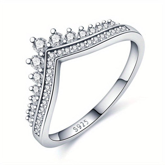 خاتم أمنية من الفضة الإسترلينية 925 للنساء - Ebuy.sa