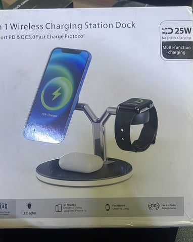 شاحن لاسلكي 3 في 1